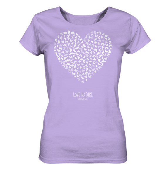 Butterfly Love  - Ladies Organic Shirt