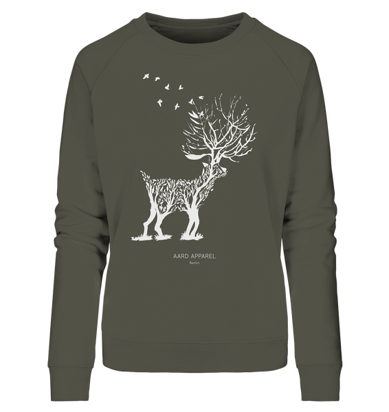 Deer - Ladies Organic Sweatshirt